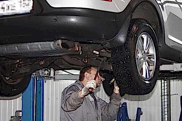 осмотр насоса подачи масла на авто